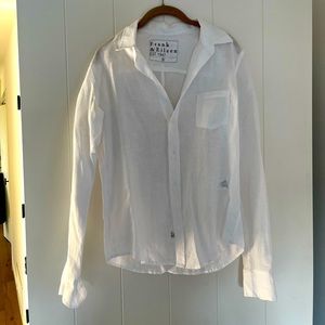 Frank & Eileen white classic button ups